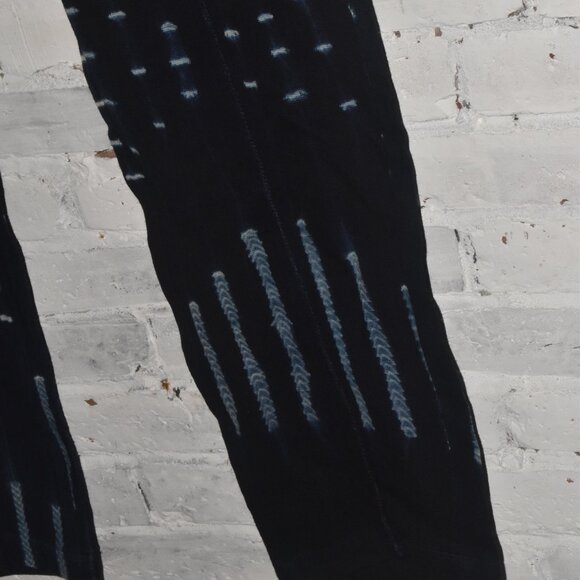 Studio 189 Indigo Mud Cloth Andy Pants Size Large $550! - Picture 5 of 11